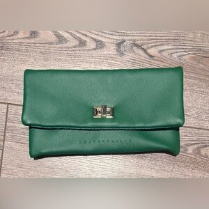 Chantecallie makeup bag green